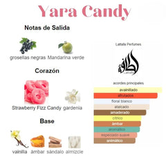 Yara TOUS women's perfume by Lataffa. 100 ml. NEW YARA. Arab women's perfume. HIGH PERFUMERY