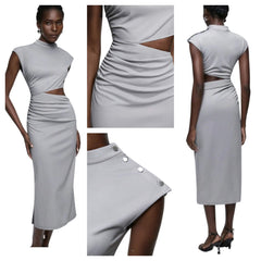 NOVEDAD: Vestido de licra fría mod. Koko. Talla S (da hasta la 36-38)