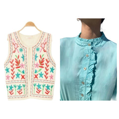 Safari print skirt-pants. Colors: Black, and white. ONE size: fits from 34 to 40. Only 1 blouse available (copy)