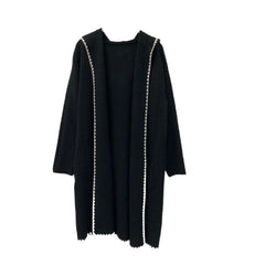 ABRIGO Ribeteado con Cuello y Doble Botonadura - Calidad Premium