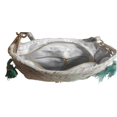 Genuine leather bag in metallic colors: GOLD, SILVER and BRONZE. Balenciaga Inspiration