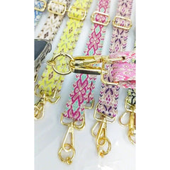 Green mobile phone bag with sequins. Craftsman. Novelty