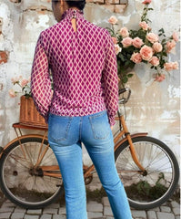 NOVEDAD: Chaleco morado de punto. Talla única (da hasta la talla 40).