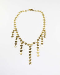 Star necklace in Stainless Steel with 7 branches of stars