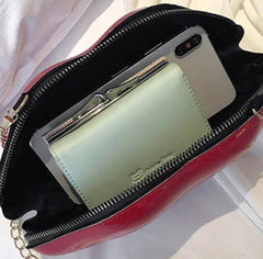 Red LIPS bag