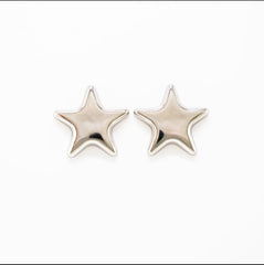Adjustable rigid bracelet. STARS model. Stainless steel GOLD finish.