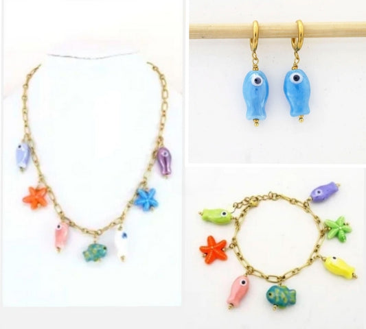 BAMBOO Gold Bracelet in Stainless Steel. BAMBOO open bracelet