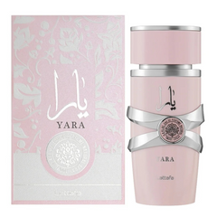 Pack: YARA Mujer + ASAD Hombre de Lataffa. 100 ml. Perfume árabe mujer. Perfume árabe hombre. ALTA PERFUMERÍA