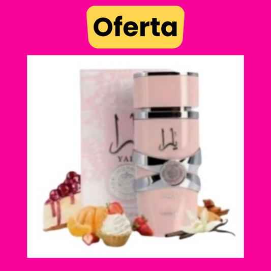 ! Oferta ! Perfume YARA ROSA de Lataffa. 100 ml. Perfume árabe mujer. ALTA PERFUMERÍA
