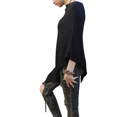 CAPA o Poncho Negro Glitter