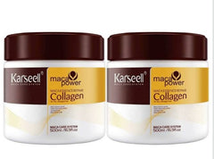 Novedad verano: Mascarilla capilar para ELLOS. Mascarilla KARSEEL con COLÁGENO, KERATINA, ACEITE DE ARGAN. Brillo, suavidad, no frizz. Mascarilla viral Karseel 500 ml. Tratamiento PROFESIONAL: Sin parabenos ni sulfatos.