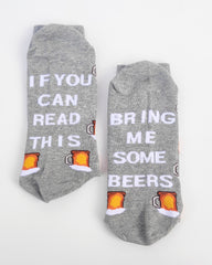 Calcetines divertidos con estampado de CERVEZAS