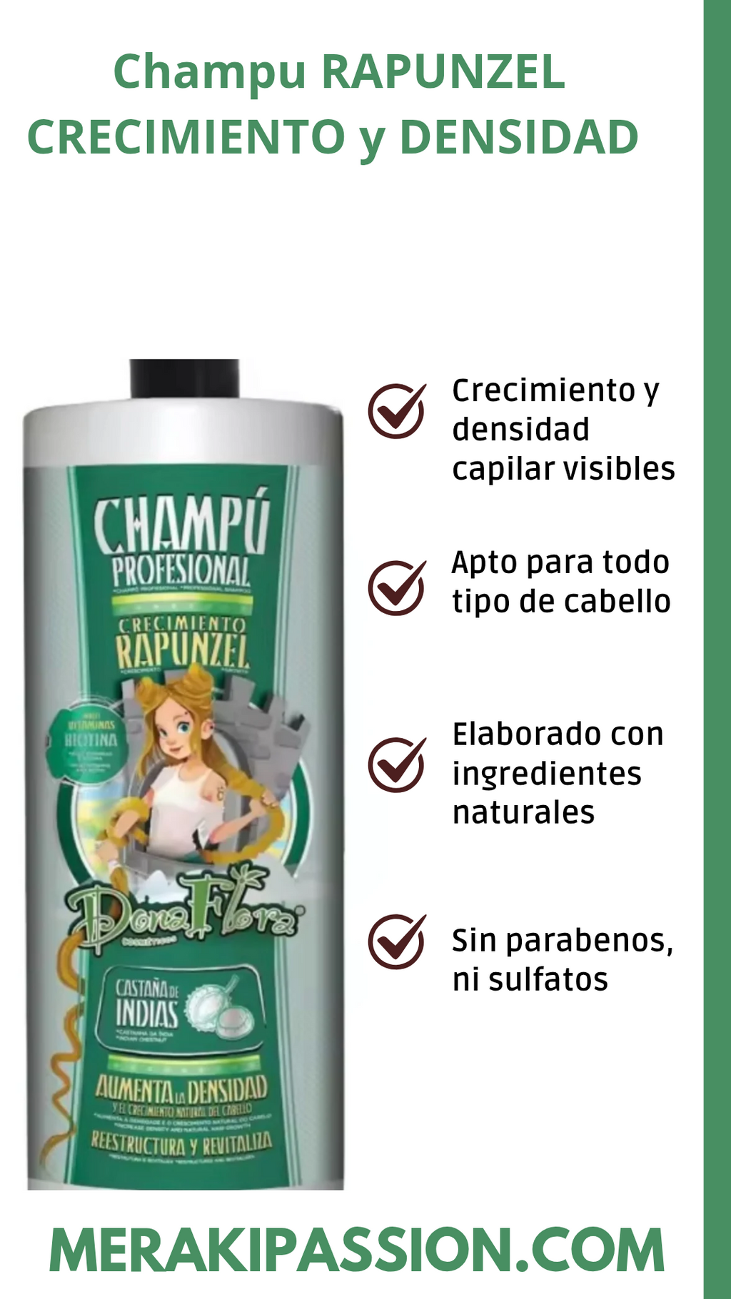 NOVEDAD: PACK Champú PROFESIONAL para RIZOS 1.000 ml.+ Mascarilla 1.000 ml.:   . Sin parabenos ni sulfatos.