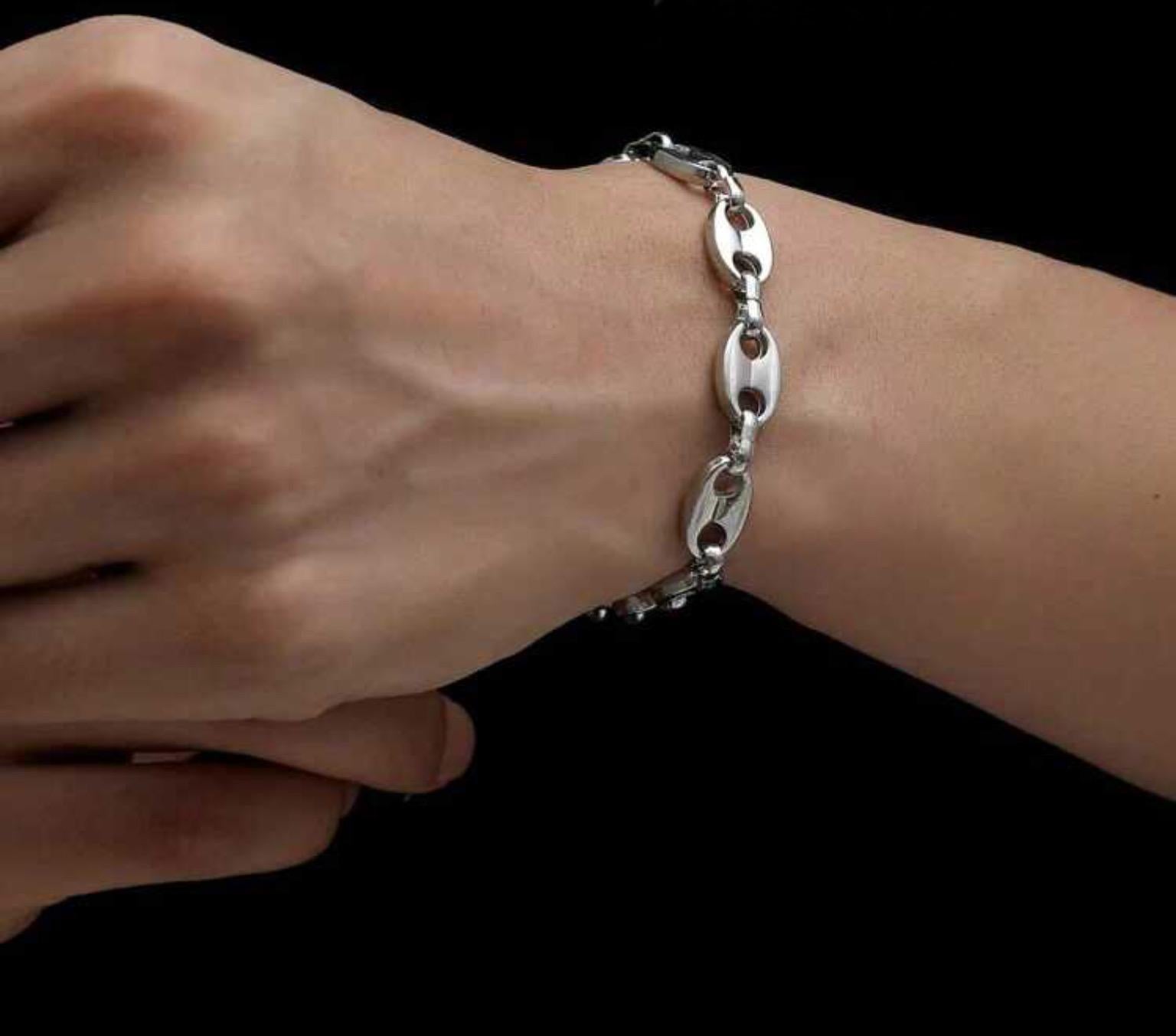 BAMBOO Gold Bracelet in Stainless Steel. BAMBOO open bracelet