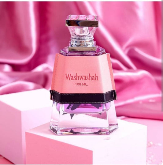 Perfume WASHWASHAH de Lataffa de 100 ml. Alta perfumería. Perfume árabe mujer. Premium, Alta durabilidad