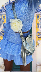 Flower brooch + Flower hair clip. Available in various colors