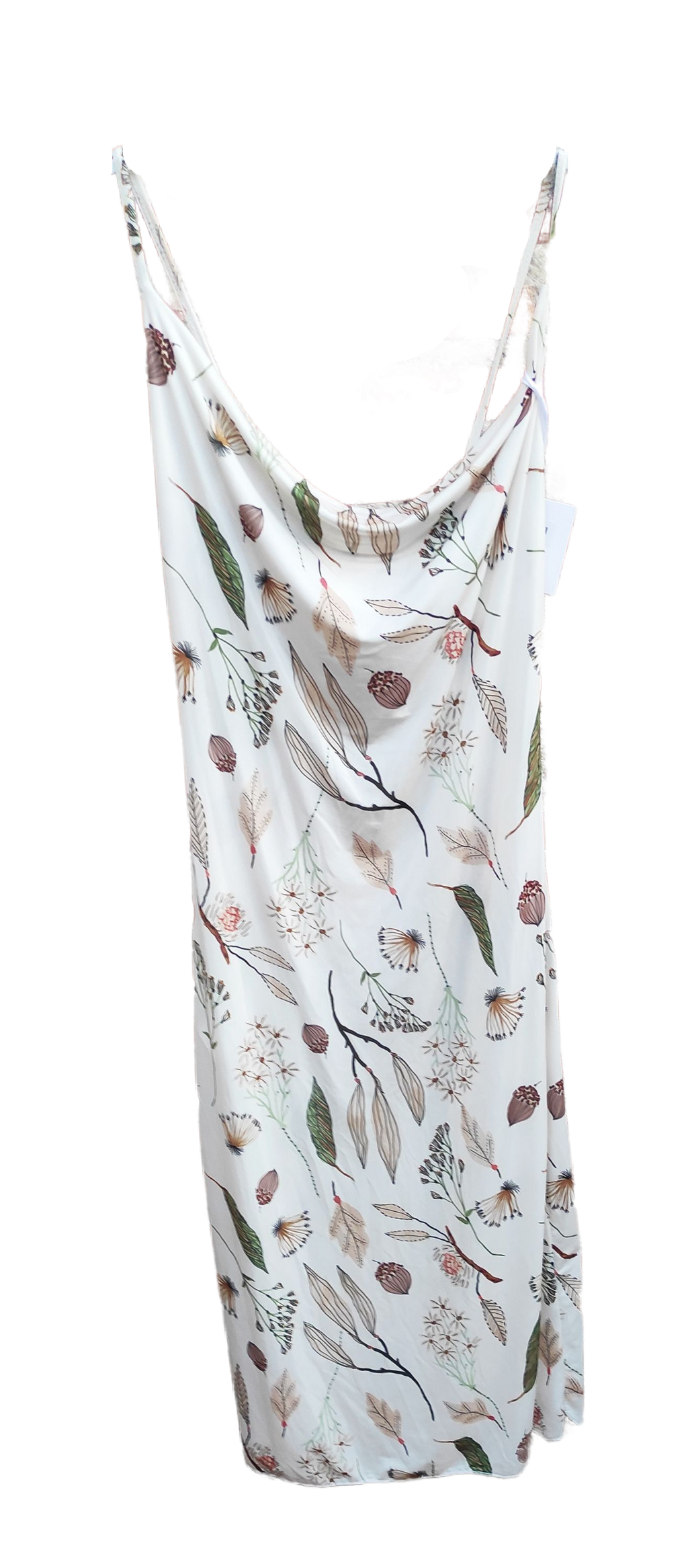 VESTIDO mod. NATURA. Vestido lencero de seda fría . Muy cómodo. Talla única