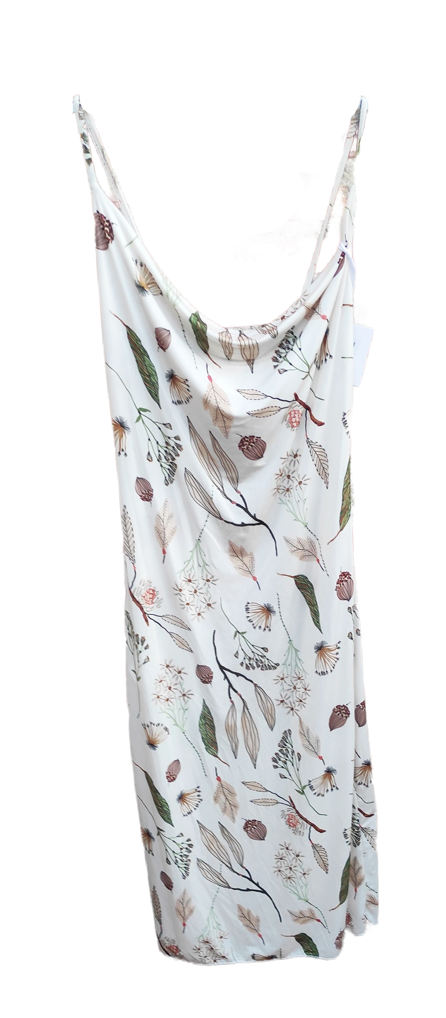 VESTIDO mod. NATURA. Vestido lencero de seda fría . Muy cómodo. Talla única