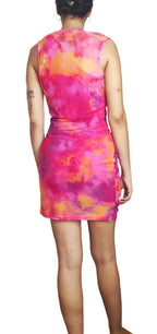 VESTIDO Mod. Andrea. Vestido de tul con forro. Vestido muy femenino. Talla única. Disponible en 3 colores: fucsia, morado y verde lima