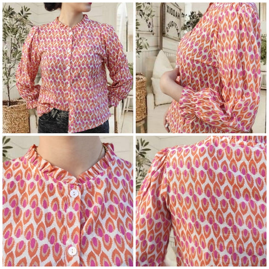 Blusa GUAPAS . Talla ÚNICA: da desde la 34 hasta la 40.