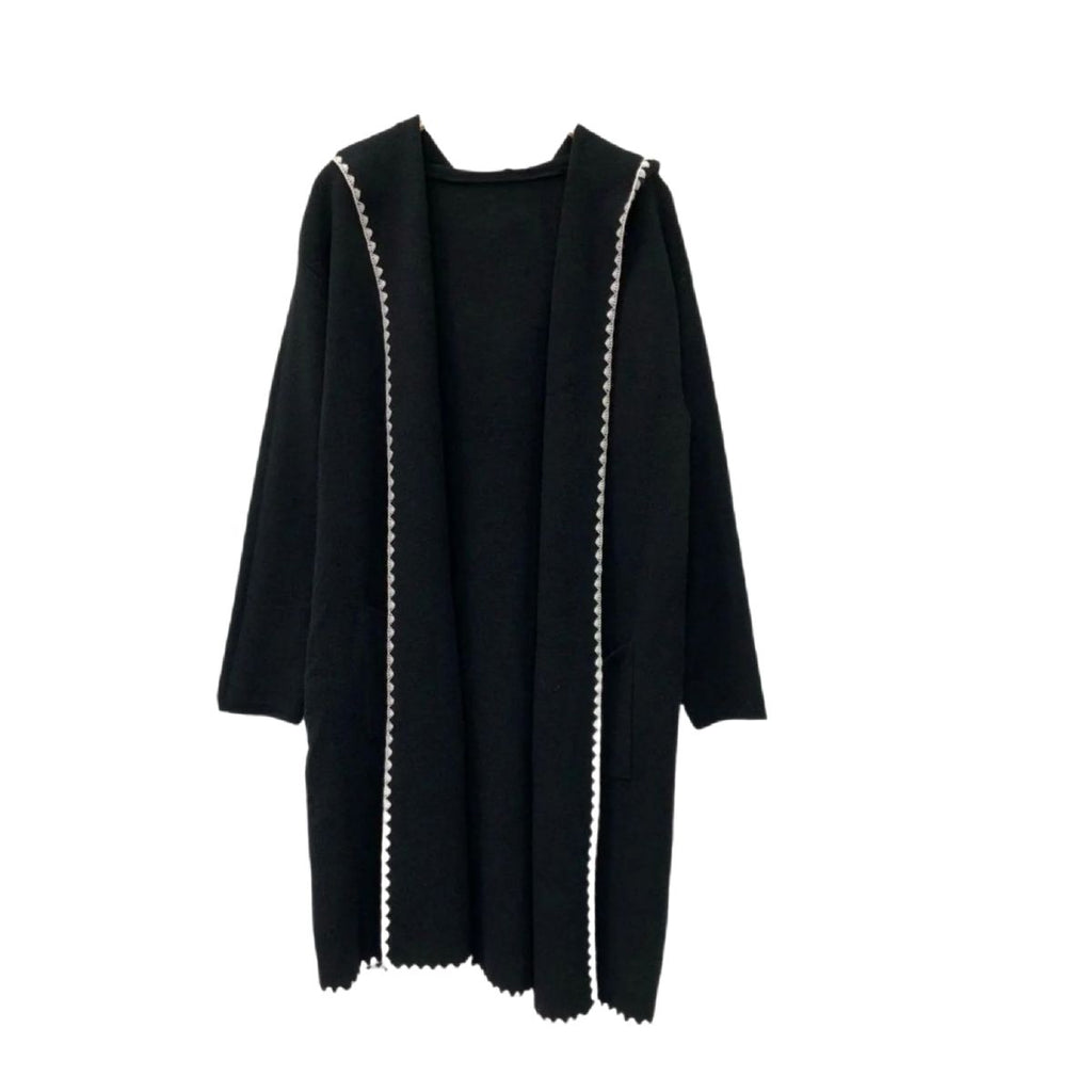 ABRIGO Ribeteado con Cuello y Doble Botonadura - Calidad Premium