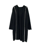 ABRIGO Ribeteado con Cuello y Doble Botonadura - Calidad Premium