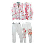 CONJUNTO PANTERA ROSA.  Pantalón y Blazer en Talla Grande. Da desde la talla 36 hasta la 46. Tallas Grandes