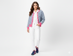 Chaqueta de rayas suave y achuchable. Modelo Pepa. Talla Única. Calidad PREMIUM