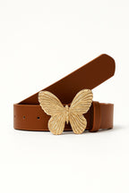 Anillo Mariposa. Acero Inoxidable Oro