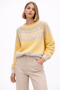 Jersey con grecas en color Amarillo. Modelo Candy. Talla Única. Calidad PREMIUM