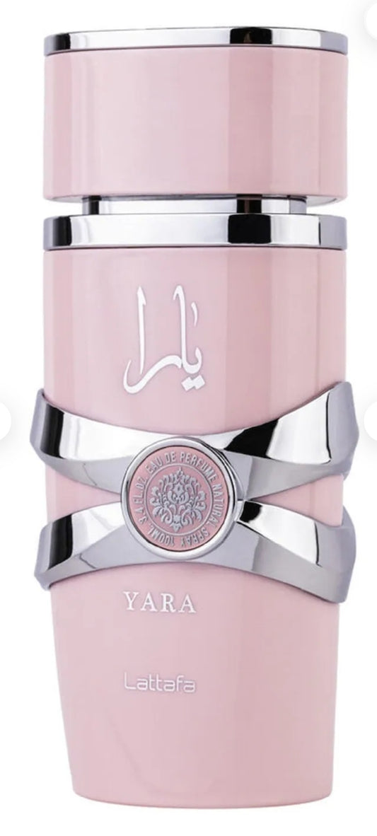 Perfume YARA ROSA de Lataffa. 100 ml. Perfume árabe mujer. ALTA PERFUMERÍA