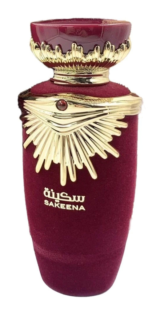 Perfume de mujer: SAKEENA de Lataffa. 100 ml. Perfume árabe mujer. ALTA PERFUMERÍA. Perfume JOYA de EDICION LIMITADA.