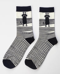 Calcetines de GATOS. Talla única de adultos. Da talla 35 hasta la 43 EU