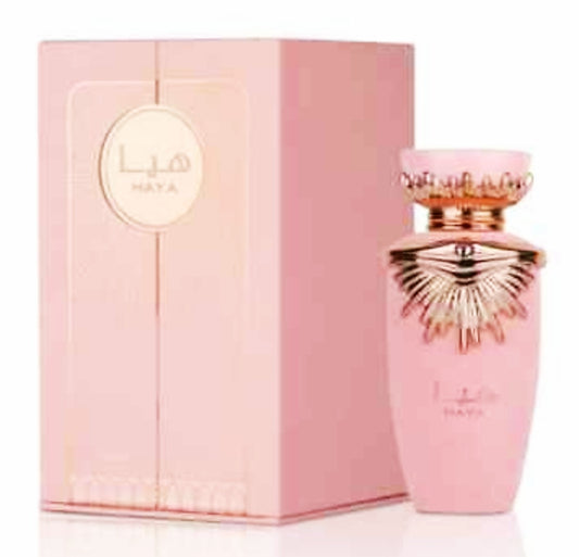 Perfume de mujer: HAYA de Lataffa. 100 ml. Perfume árabe mujer. ALTA PERFUMERÍA. Perfume JOYA de EDICION LIMITADA.