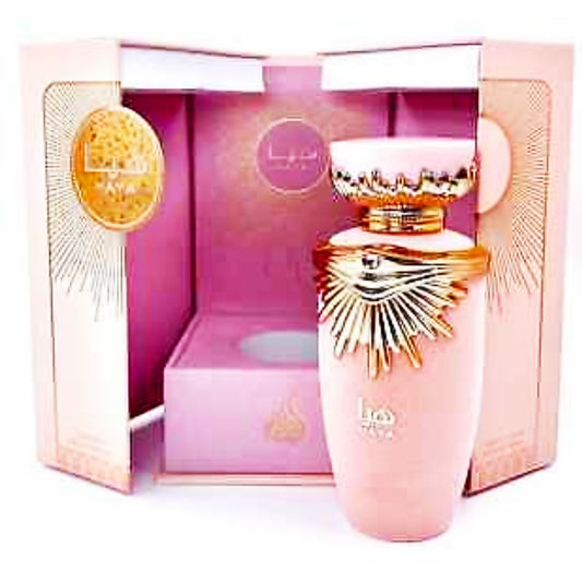 Perfume de mujer: HAYA de Lataffa. 100 ml. Perfume árabe mujer. ALTA PERFUMERÍA. Perfume JOYA de EDICION LIMITADA.