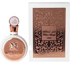 Perfume de Mujer Fakhar Rosé Límited Ed. Lataffa de 100 ml. Alta perfumería. Perfume árabe mujer. Premium, Alta durabilidad