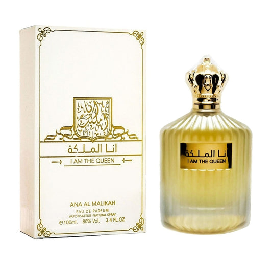 Perfume de Mujer "I am the Queen". De 100 ml. FLORAL GOURMET. Alta perfumería. Perfume árabe mujer. Premium, Alta durabilidad