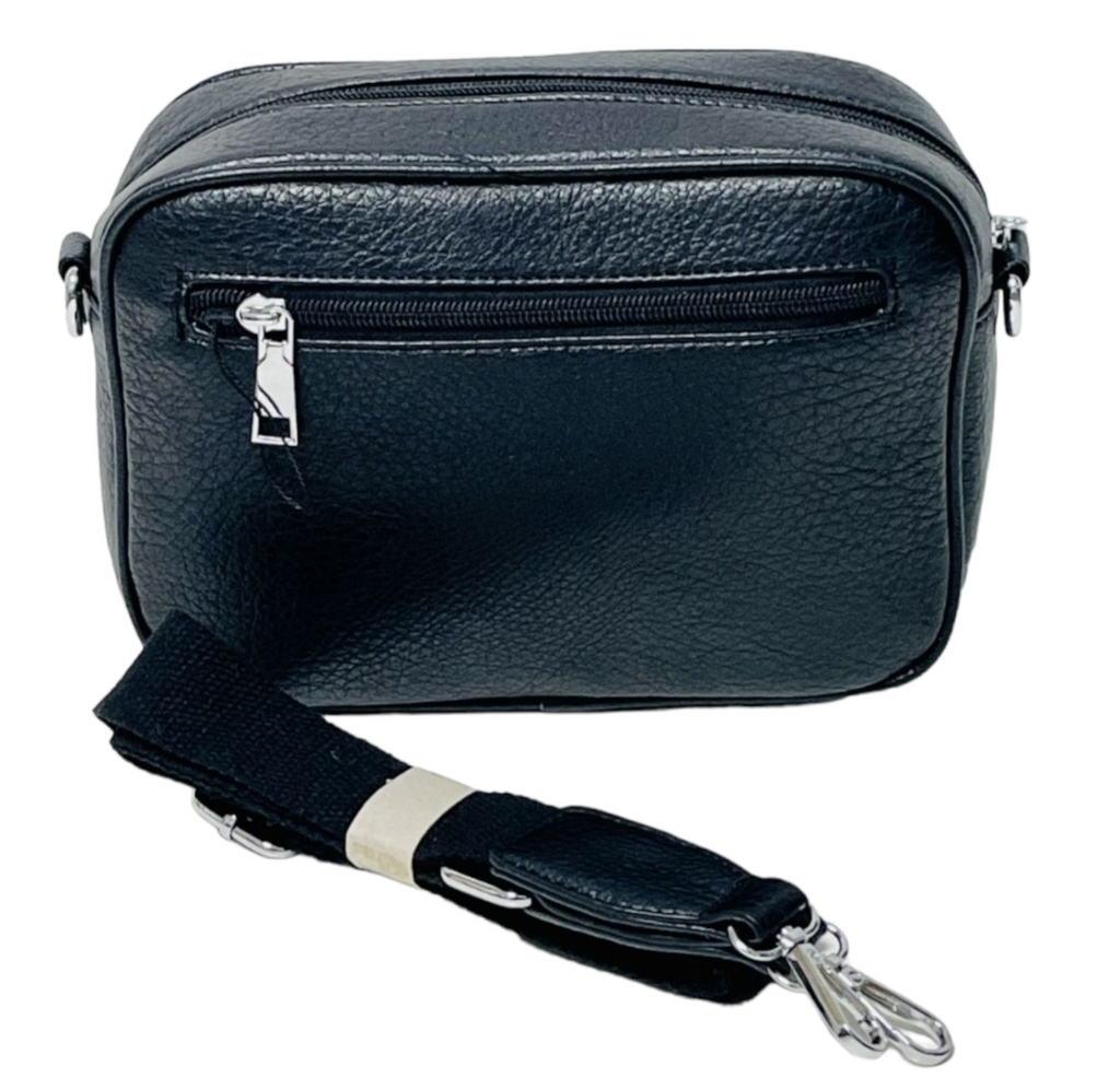 BANDOLERA de calavera con pedrería: Elegancia gótica en piel PU