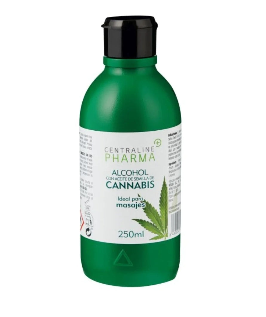 Alcohol de Cannabis: calmante de acción rápida para dolores reumáticos, artritis, musculares, de fibromialgia, etc.