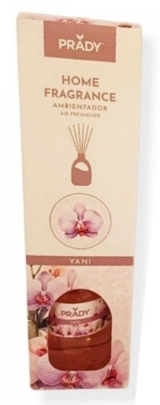 Mikado Yani de Prady. Recuerda a YARA ROSA. 100 ml. Frasco de cristal.Novedad