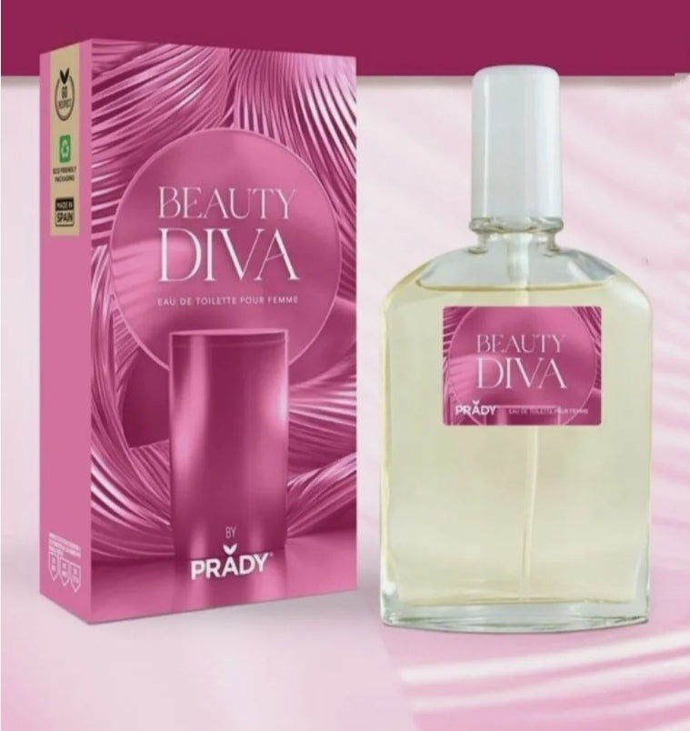 Colonia Beauty Diva de Prady. Recuerda a HAYA ROSA. 100 ml.