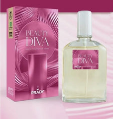 Prady Beauty Diva Cologne. Remember HAYA ROSA. 100 ml. Glass jar. Novelty