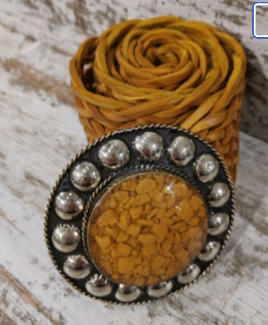 Cinturón ancho de piel con con Hebilla Redonda. Disponible en 9 COLORES