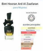 BINT HOORAN, perfume árabe femenino. 100 ml. DELICIOSO! Familia olfativa: floral y afrutada