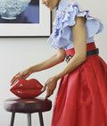 Bolso rojo LABIOS