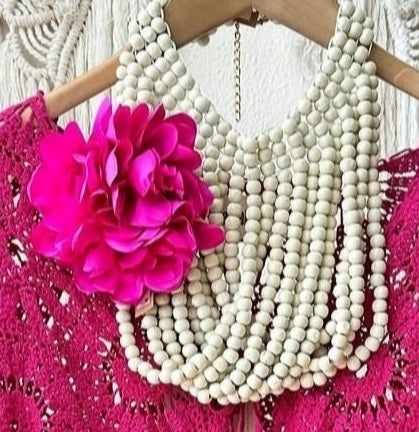 Flower brooch + Flower hair clip. Available in various colors