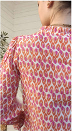 Blusa GUAPAS. Algodón 100 %. Talla ÚNICA: da desde la 34 hasta la 38.