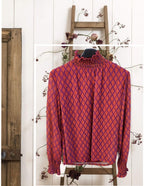 NOVEDAD: Blusa LOUISE. Color ANARANJADO y MORADO. Talla ÚNICA: da desde la 34 hasta la 38.