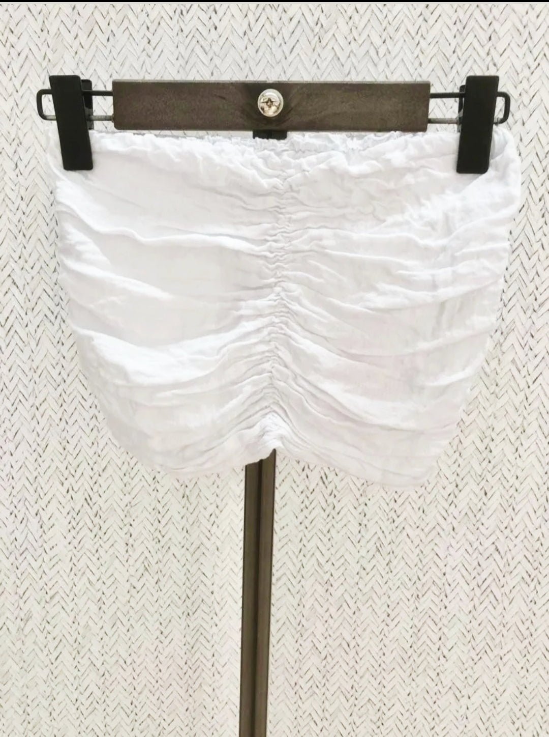 Top SUN de lino. Muy cómodo. Talla única, da hasta la 40-42. Ideales!!