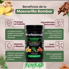 Pack anti caída del cabello. Con estractos naturales de jenjibre, romero y canela. Sin Parabenos ni Sulfatos. Cruelty free